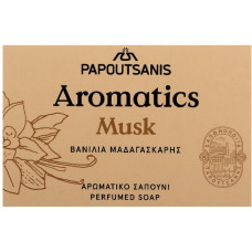 Твёрдое мыло Aromatics с ароматом белого мускуса, 100 г